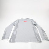 Nike State Nike Dri-Fit Long Sleeve Shirt Men's Light Gray New with Tags L TOPS-181795