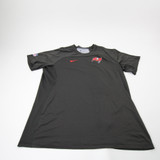 Tampa Bay Buccaneers Nike Pro Short Sleeve Shirt Men's Pewter Used XXL TOPS-181799