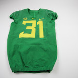 Oregon Ducks Nike Game Jersey - Football Men's Green Used 38 JRSY-011652