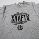 Dallas Mavericks Ann Arbor Short Sleeve Shirt Men's Gray Used L TOPS-151440