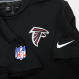 Atlanta Falcons Nike NFL On Field Dri-Fit Short Sleeve Shirt Men's Black Used L TOPS-181824