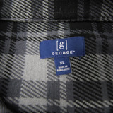 George Button-Up Men's Gray Used XL TOPS-181729