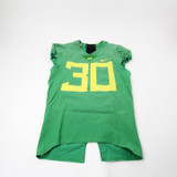 Oregon Ducks Nike Team Game Jersey - Football Men's Green Used 40 JRSY-011581