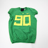 Oregon Ducks Nike Team Game Jersey - Football Men's Green Used 44 JRSY-011597