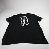 New York Jets District Perfect Tri Short Sleeve Shirt Men's Black Used 3XL TOPS-182063