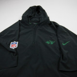 New York Jets Nike NFL On Field Pullover Men's Dark Gray Used 3XL TOPS-182087
