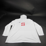 Stanford Cardinal Nike Dri-Fit Long Sleeve Shirt Men's White Used XXL TOPS-181735