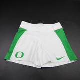 Oregon Ducks Nike Dri-Fit Running Short Women's White Used M SHOR-039449