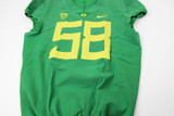Oregon Ducks Nike Team Game Jersey - Football Men's Green Used 50 JRSY-011585