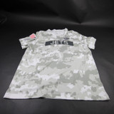 New York Jets Nike NFL On Field Dri-Fit Short Sleeve Shirt Men's White Used XXL TOPS-182072