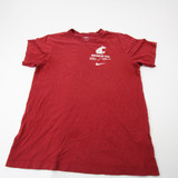 Washington State Cougars Nike Nike Tee Short Sleeve Shirt Men's Crimson Used L TOPS-182192
