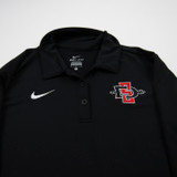San Diego State Aztecs Nike Dri-Fit Polo Women's Black Used M TOPS-182265