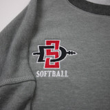 San Diego State Aztecs Nike Sweatshirt Women's Gray Used L TOPS-182351
