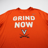 Virginia Cavaliers Nike Short Sleeve Shirt Men's Orange Used L TOPS-182362