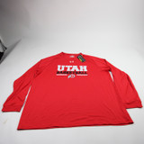 Utah Utes Under Armour HeatGear Long Sleeve Shirt Men's New with Tags 3XL TOPS-182488