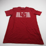 Utah Utes Under Armour Short Sleeve Shirt Men's Red Used Multiple Sizes TOPS-182519