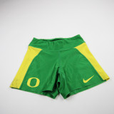 Oregon Ducks Nike Dri-Fit Running Short Women's Green Used Multiple Sizes SHOR-039374