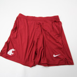 Washington State Cougars Nike Practice Shorts Men's Crimson Used L SHOR-039586