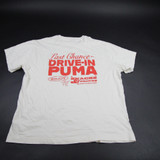Puma Short Sleeve Shirt Men's Beige Used XL TOPS-165735