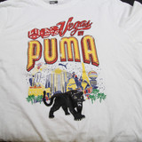 Puma Short Sleeve Shirt Men's White Used XL TOPS-165736