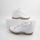 Nike Basketball Shoe Youth White Used 7 SHOE-020692