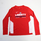 Liberty Flames Nike Dri-Fit Long Sleeve Shirt Women's Red New without Tags S TOPS-165811