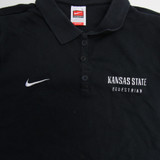 Kansas State Wildcats Nike Team Polo Women's Black Used L TOPS-165813
