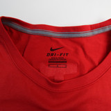 Liberty Flames Nike Short Sleeve Shirt Women's Red Used Multiple Sizes TOPS-165876