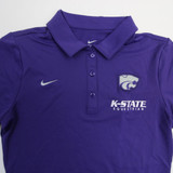 Kansas State Wildcats Nike Dri-Fit Polo Women's Purple Used S TOPS-165877