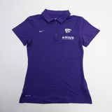 Kansas State Wildcats Nike Dri-Fit Polo Women's Purple Used S TOPS-165877