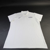 Kansas State Wildcats Nike Dri-Fit Polo Women's White Used XXL TOPS-165888