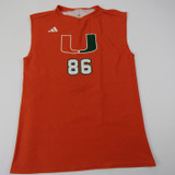 Miami Hurricanes adidas Sleeveless Shirt Men's New without Tags XXL TOPS-167069