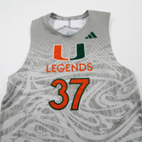 Miami Hurricanes adidas Sleeveless Shirt Men's New without Tags M TOPS-167404