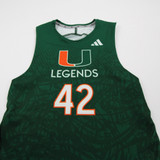 Miami Hurricanes adidas Sleeveless Shirt Men's New without Tags M TOPS-167453