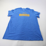 Los Angeles Chargers Nike NFL On Field Short Sleeve Shirt Men's Blue Used XXL TOPS-169057