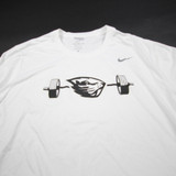 Oregon State Beavers Nike Nike Tee Long Sleeve Shirt Men's White Used XXL TOPS-169272