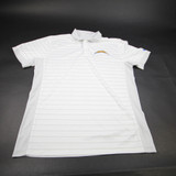 Los Angeles Chargers Nike Dri-Fit Polo Men's White Used XXL TOPS-169350