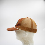 Unbranded Snap-Back Hat Unisex Brown Used OSFM HATS-015679
