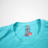 Miami Marlins Next Level Short Sleeve Shirt Men's Teal Used L TOPS-171246