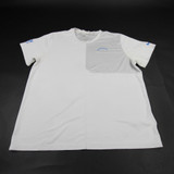 Los Angeles Chargers Nike NFL On Field Short Sleeve Shirt Men's White Used XXL TOPS-172409
