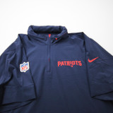 New England Patriots Nike NFL On Field Pullover Men's Navy New without Tags XL TOPS-173065