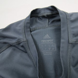 adidas Techfit Compression Top Men's Gray Used L TOPS-174359