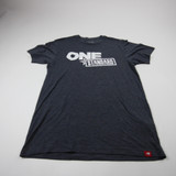 Sportiqe Short Sleeve Shirt Men's Navy Used L TOPS-182572
