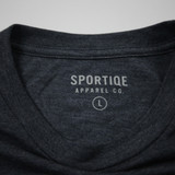 Sportiqe Short Sleeve Shirt Men's Navy Used L TOPS-182572