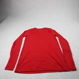Utah Utes Under Armour HeatGear Long Sleeve Shirt Men's Red Used S TOPS-182584