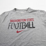 Washington State Cougars Nike Nike Tee Short Sleeve Shirt Men's Gray Used L TOPS-175483