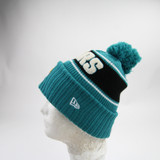 Jacksonville Jaguars New Era Winter Hat Unisex Teal Used ML HATS-016365