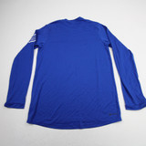 Kansas Jayhawks adidas Aeroready Long Sleeve Shirt Men's Blue Used S TOPS-176085