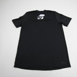 Kansas Jayhawks adidas Aeroready Short Sleeve Shirt Men's Black Used S TOPS-176099