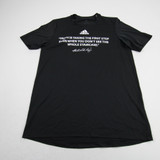 Kansas Jayhawks adidas Aeroready Short Sleeve Shirt Men's Black Used S TOPS-176099